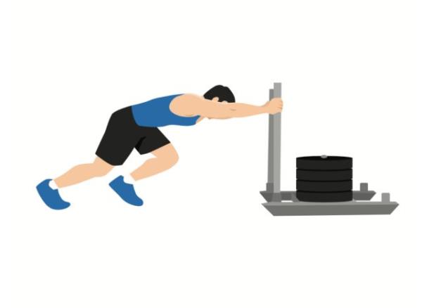 illustration of farmer's walk exercise