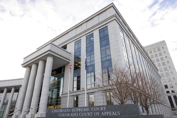 A general view of the Colorado Supreme Court in Denver, Colorado, U.S., December 20, 2023, the day after the court ruled that former President Do<em></em>nald Trump is disqualified from serving as U.S. president and cannot appear on the primary ballot in Colorado because of his role in the Jan. 6, 2021, attack on the U.S. Capitol by his supporters.