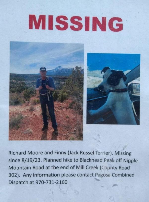 Colorado hiker Rich Moore was found dead after going missing for months. 