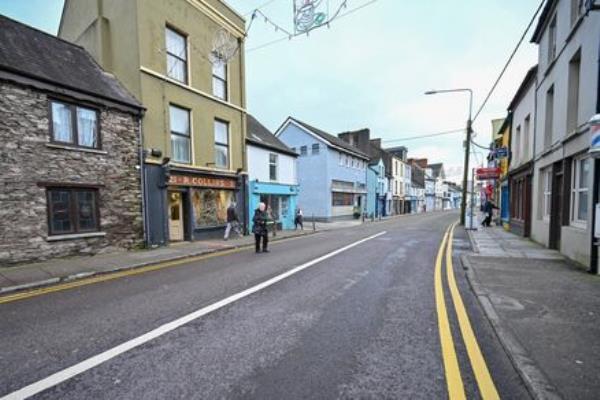 The traffic in Macroom town centre was noticeably light last Thursday lunchtime following the recent full opening of the bypass. According to a local business owner the air quality has also substantially improved. Picture: Chani Anderson
