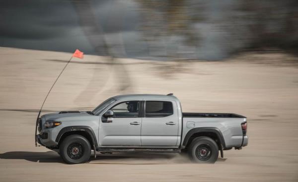 2017 toyota tacoma trd pro driving side shot