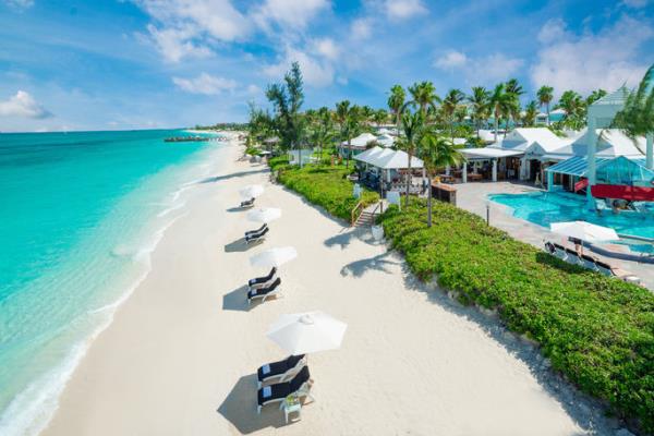 lounger, shore, sands, beach, Beaches, Turks and Caicos, all-inclusive, family-friendly, Caribbean