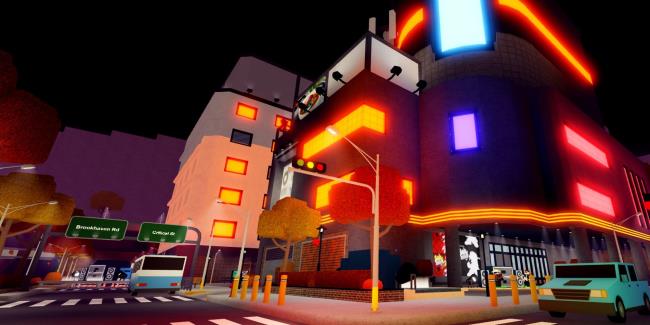 Funky Friday Apartment Building And Street