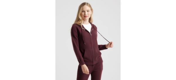 Quince Mo<em></em>ngolian Cashmere Full-Zip Hoodie