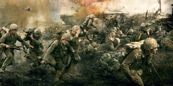 The Pacific HBO Series Poster