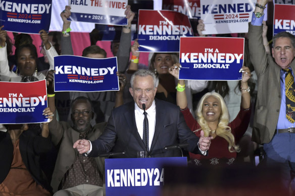 In June, Robert F. Kennedy junior said: “Everybody realises they’re not living in a democracy anymore.”