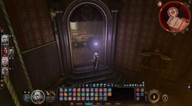 Player discovers door leading to secret meeting room in Szarr Palace in Baldur's Gate 3