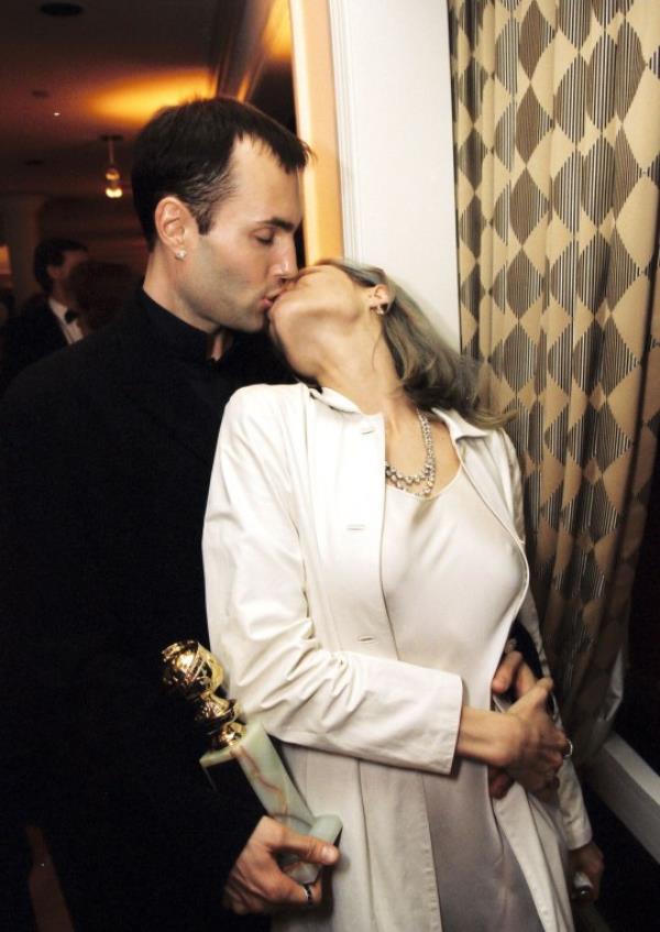 James Haven and Angelina Jolie 57th Annual Golden Globe 2000 