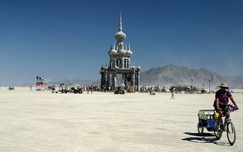 Burning Man in 2003. For decades is has been one of the US's most popular festivals