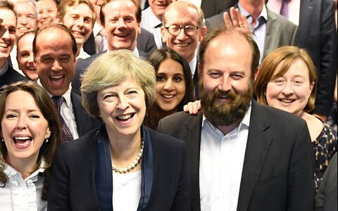 Nick Timothy joins Theresa May as she becomes prime minister